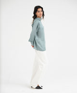 Silk top With Bow - Halo Retail
