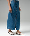 Downtown Button Skirt
