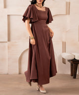 Terra Umber Luxe Dress - Halo Retail