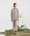 Peach V-Neck Top - Halo Retail