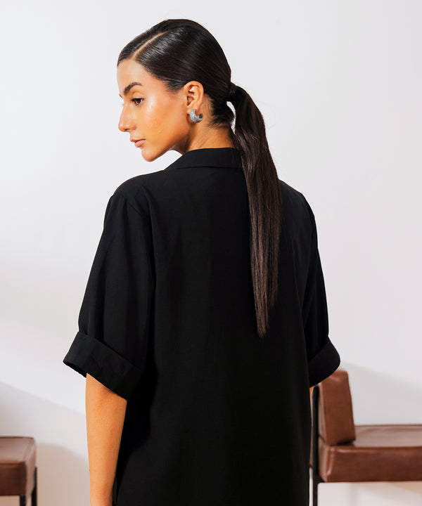 Jacquard Resort Shirt (F) - Halo Retail