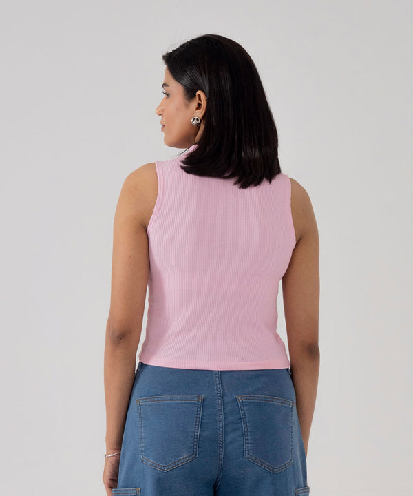 CTRL High Neck Top - Halo Retail
