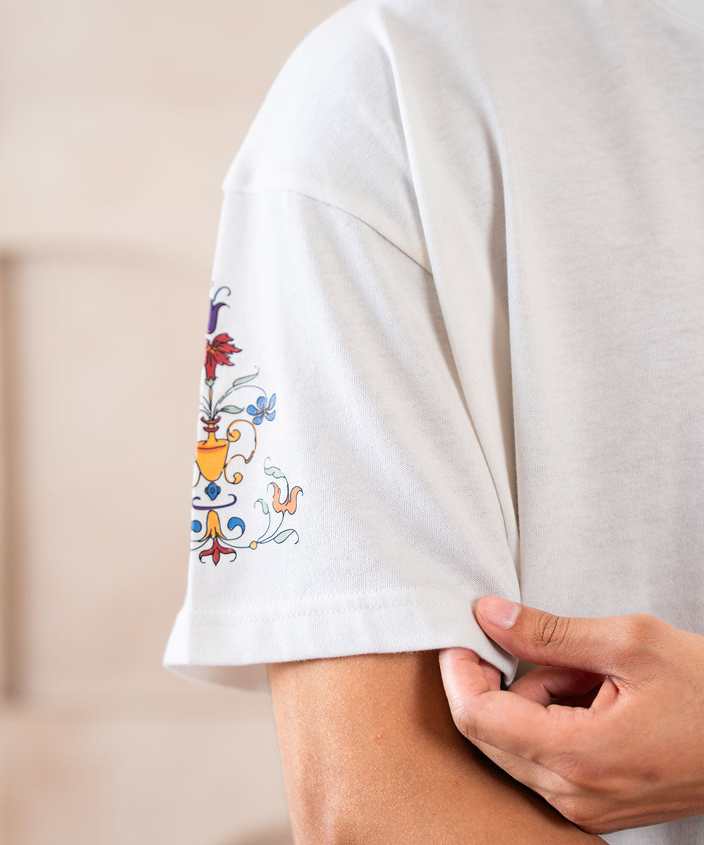 Ethnic Paisley Tee - Halo Retail