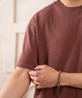 Mocha Structured Tee - Halo Retail