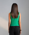 Green Script Top - Halo Retail