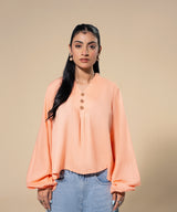 Petal Sleeve Top - Halo Retail
