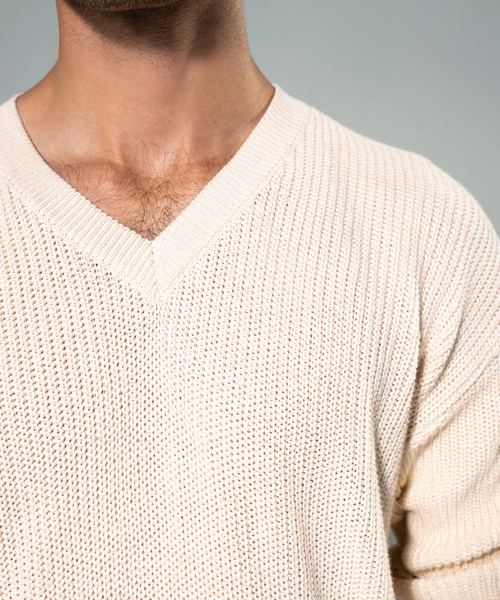 Grain Knit Sweater (M) - Halo Retail