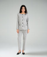 Woven Wool Blazer - Halo Retail
