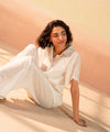 Chikan Kari Wide Leg Trousers - Halo Retail