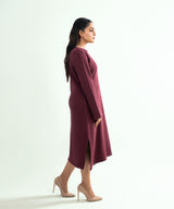 Wine Dress - Halo Retail