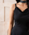 Luxe Raven Fold Dress - Halo Retail