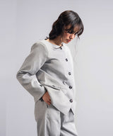 Woven Wool Blazer - Halo Retail