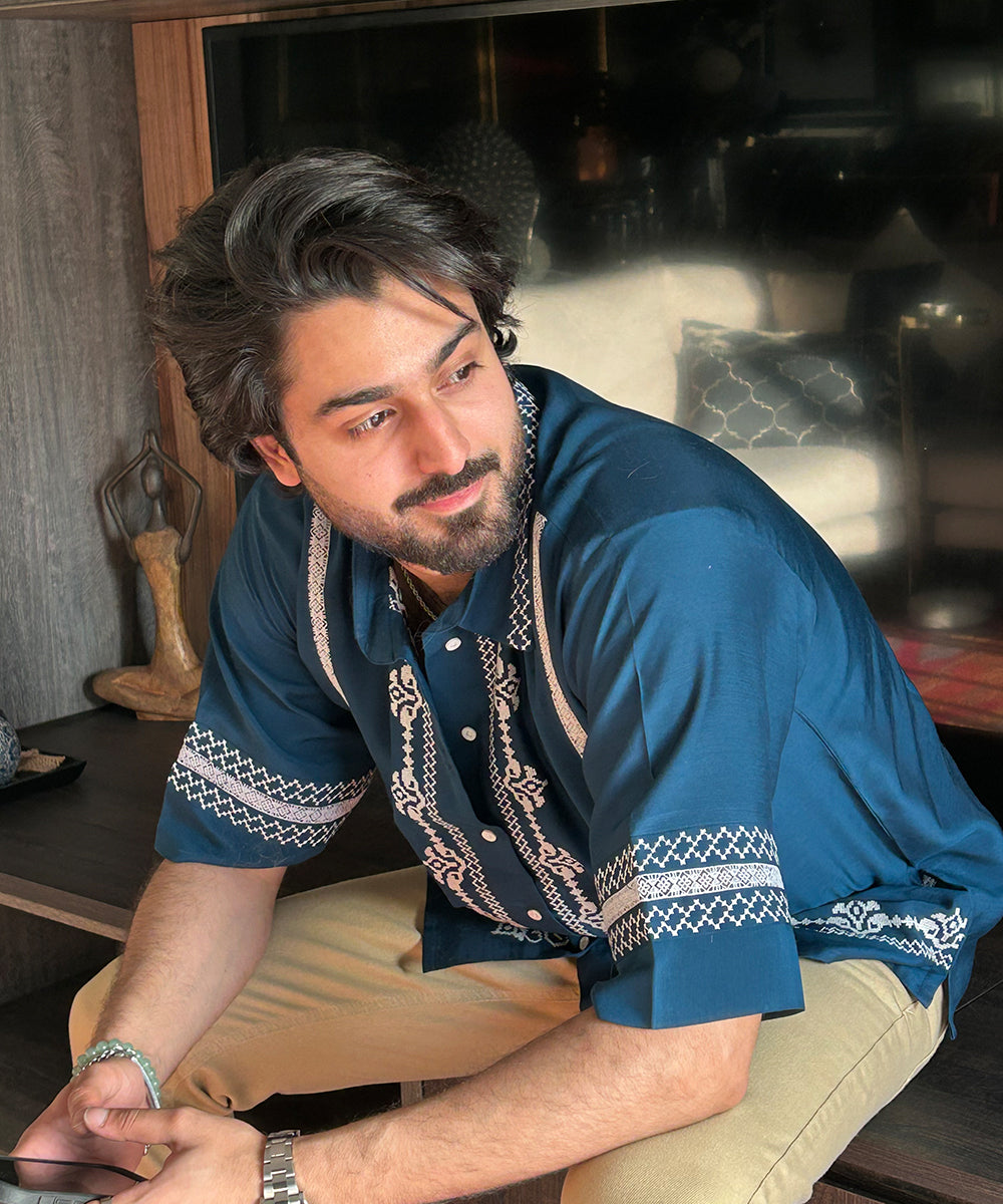 Embroidered Heritage Shirt - Halo Retail