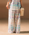 Printed Wide Leg Trouser - Halo Retail