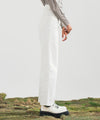 White High Waist Pants - Halo Retail