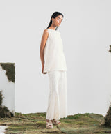 Embroidered Sleeveless Top - Halo Retail