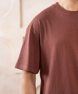 Mocha Structured Tee - Halo Retail