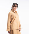 Mustard Pleated Shirt - Halo Retail