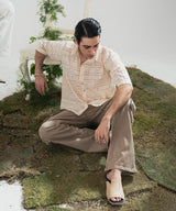 Eyelet Chikan Kari Shirt - Halo Retail