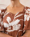 Cocoa Bloom Dress - Halo Retail