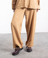 Mustard Pleated Trouser - Halo Retail