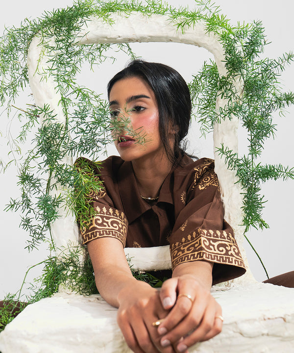 Heritage Print Shirt - Halo Retail