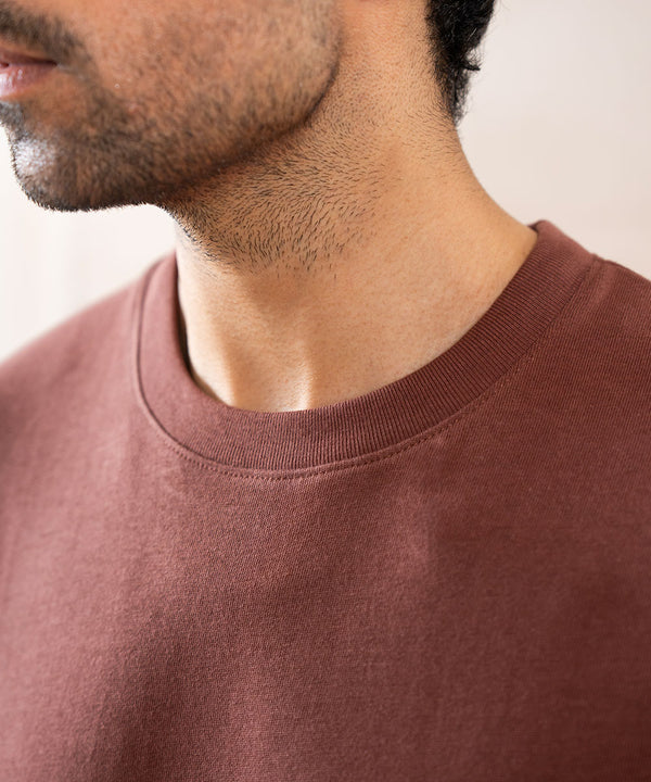 Mocha Structured Tee - Halo Retail