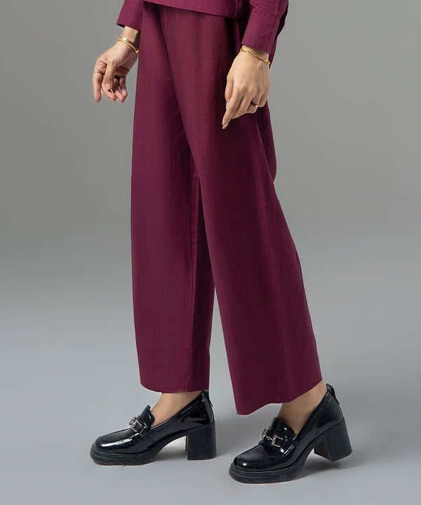 Textured Jacquard Pants - Halo Retail