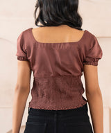 Muted Ember Top