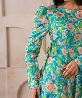 Soft Meadow Cinch Waist Dress - Halo Retail