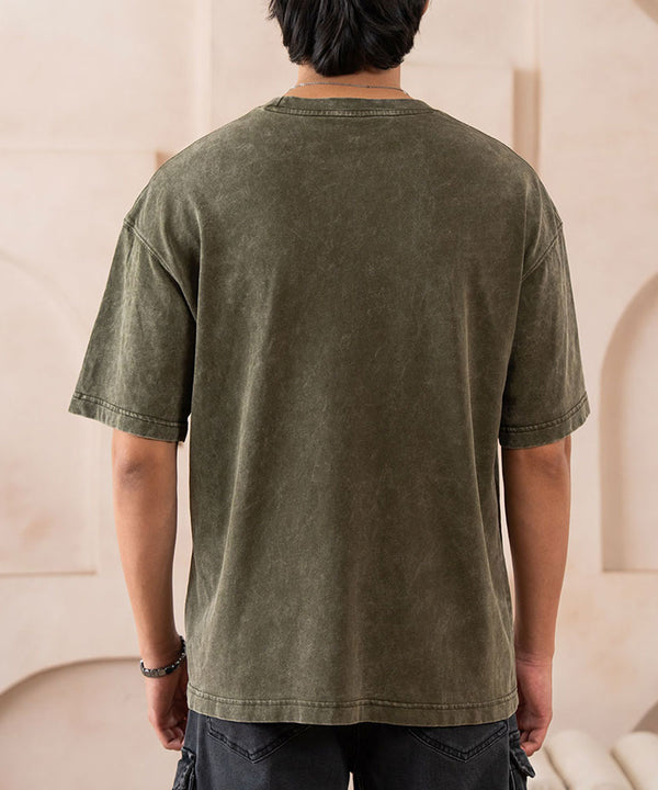Olive Fade Tee - Halo Retail