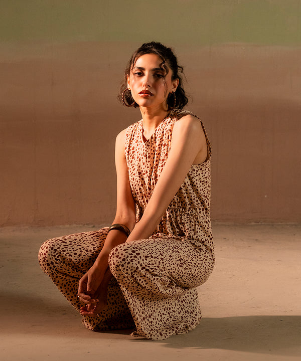 Printed Jumpsuit - Halo Retail