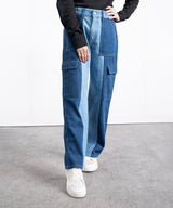Two - Tone Cargo Pants - Halo Retail