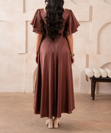 Terra Umber Luxe Dress - Halo Retail