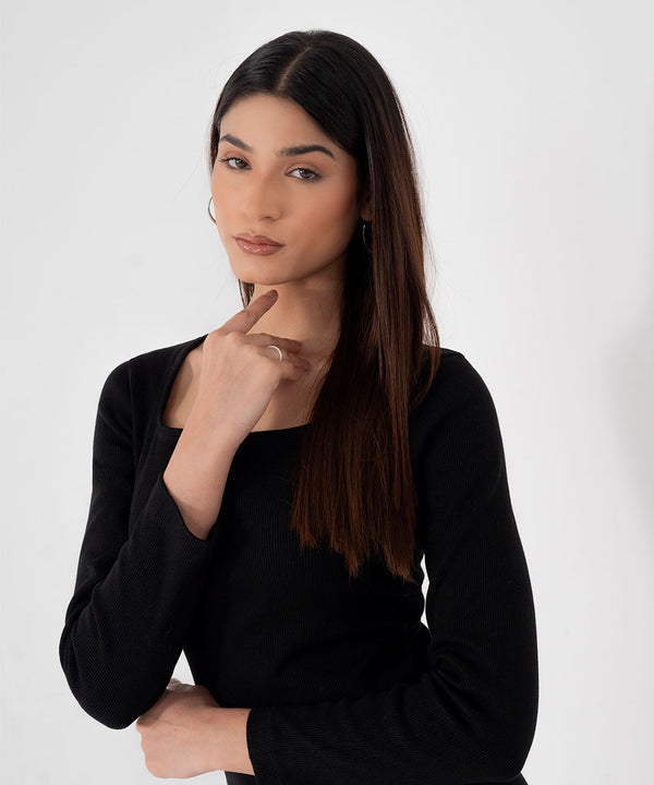 Noir Bodycon Maxi Dress - Halo Retail