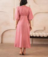 Rose Silk Muse Dress - Halo Retail