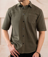 Covert Green Overshirt - Halo Retail