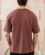 Mocha Structured Tee - Halo Retail