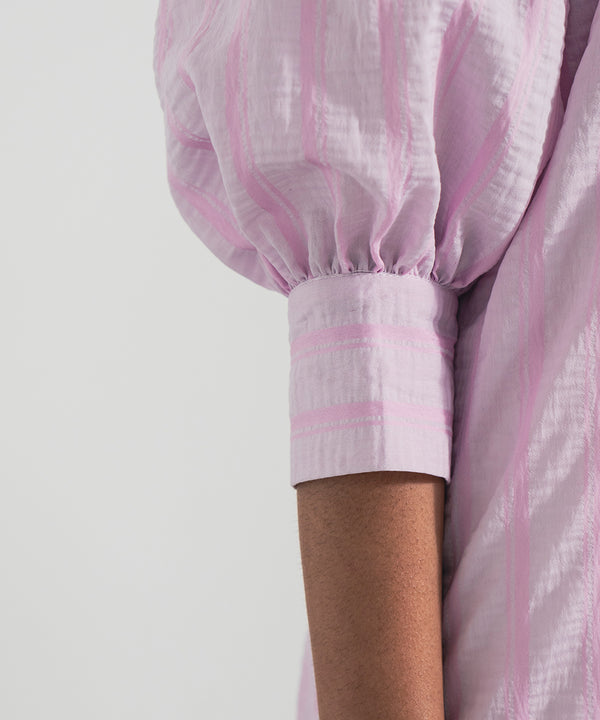 Stripped Lilac Raglan Dress - Halo Retail