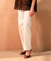 White High Waist Pants - Halo Retail