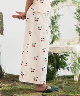 Printed Cherry Skirt - Halo Retail