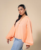 Petal Sleeve Top - Halo Retail