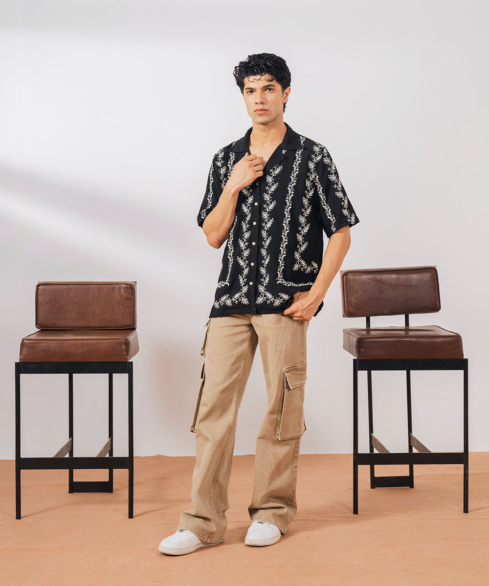 Sunset Stripe Cuban Shirt - Halo Retail