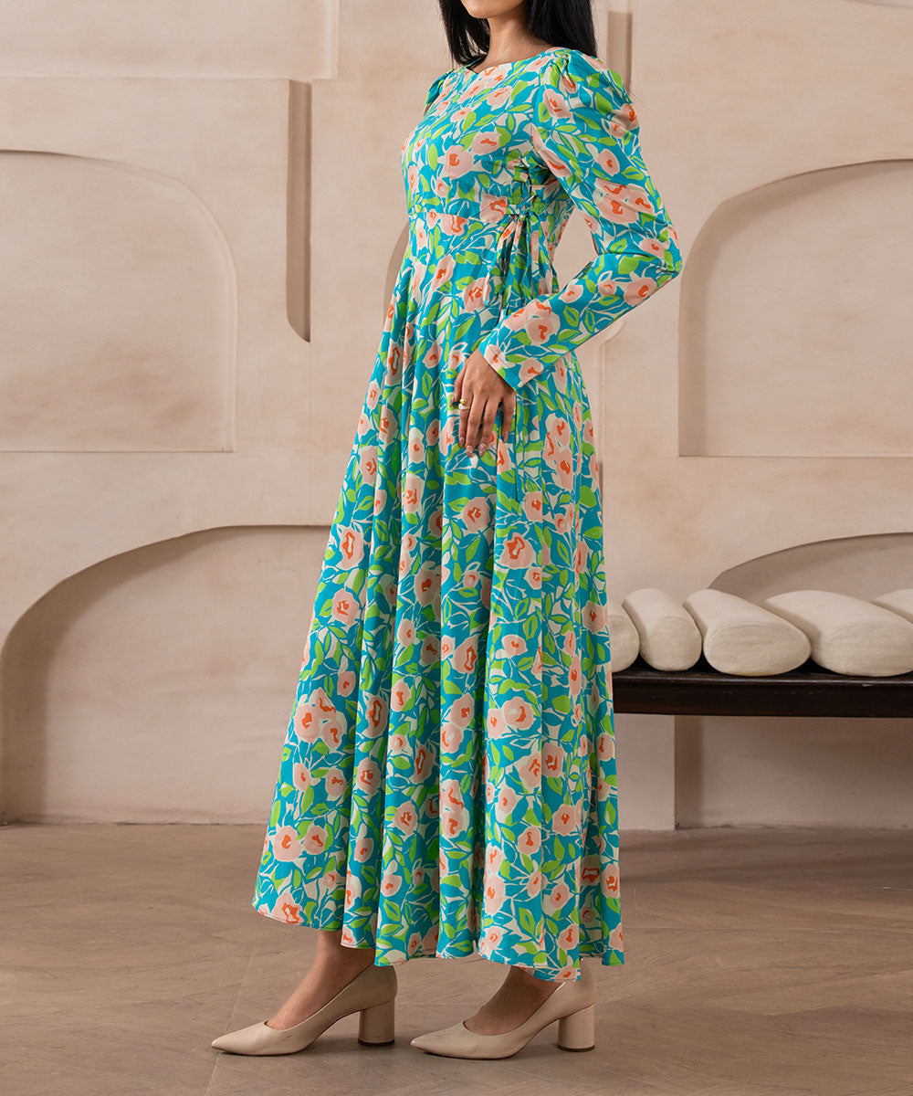 Soft Meadow Cinch Waist Dress - Halo Retail