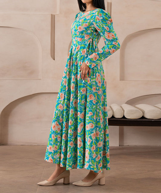 Soft Meadow Cinch Waist Dress - Halo Retail