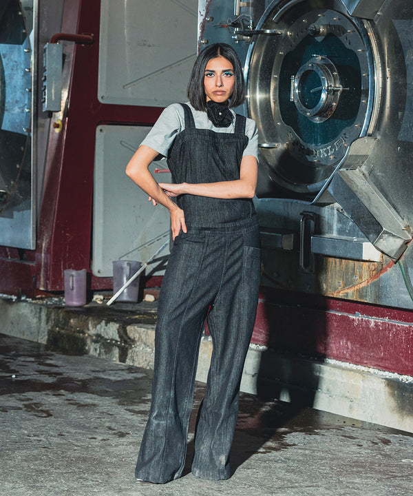 Dark Rinse Dungaree - Halo Retail