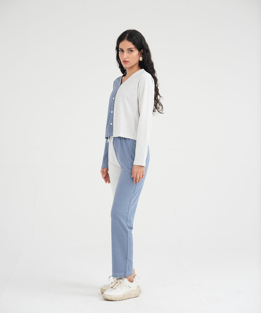 Fitted Color Block Top - Halo Retail
