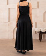 Luxe Raven Fold Dress - Halo Retail