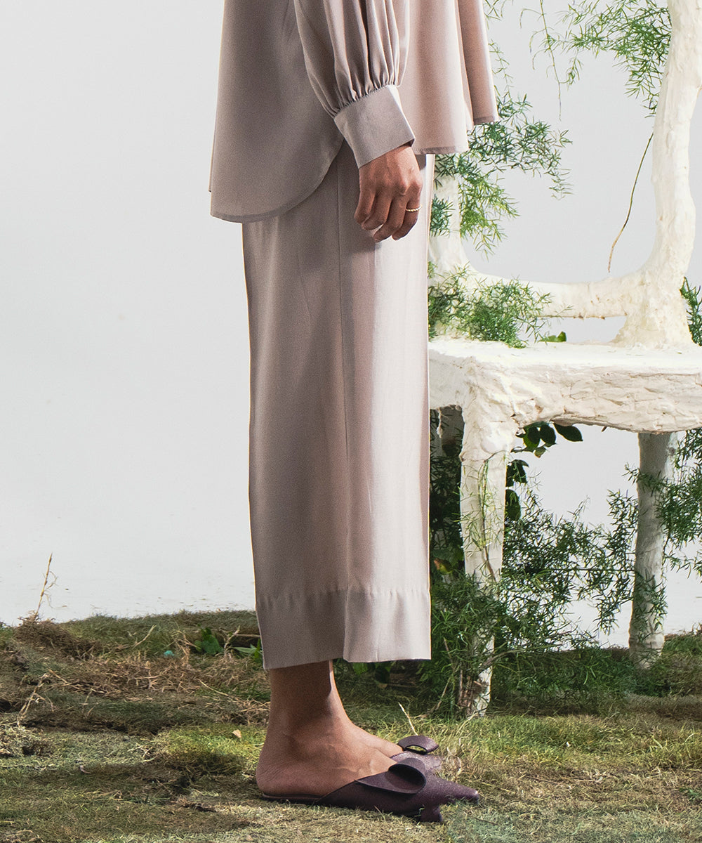 Peach Rayon Trouser - Halo Retail