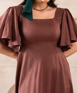 Terra Umber Luxe Dress - Halo Retail